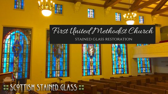 del rio church stained glass restoration