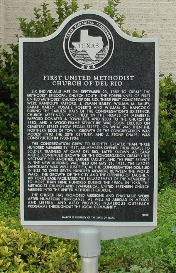 methodist church marker