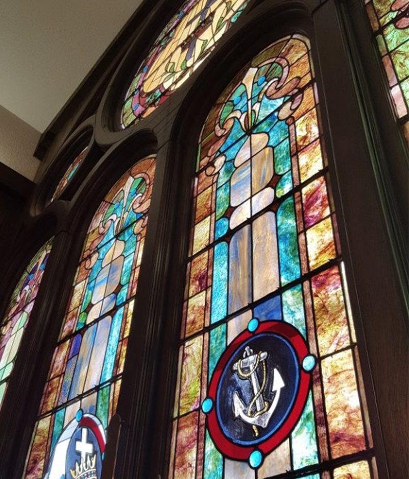 church stained glass restoration