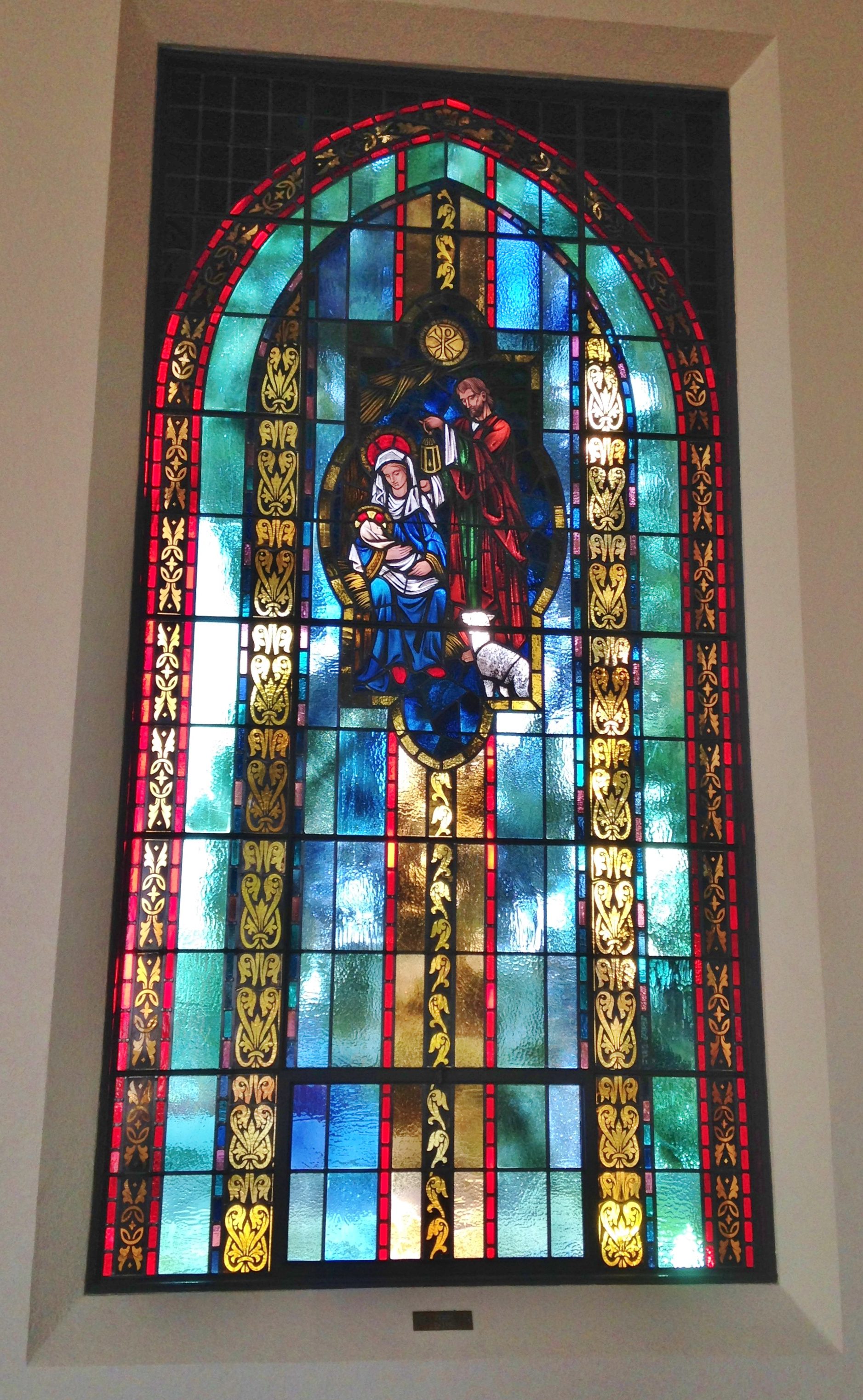 church stained glass restoration completed