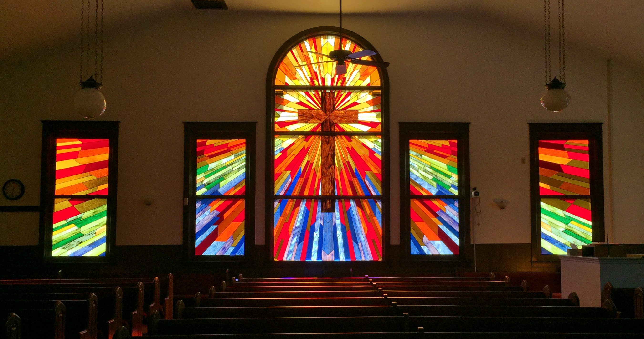 church stained glass repair wichita