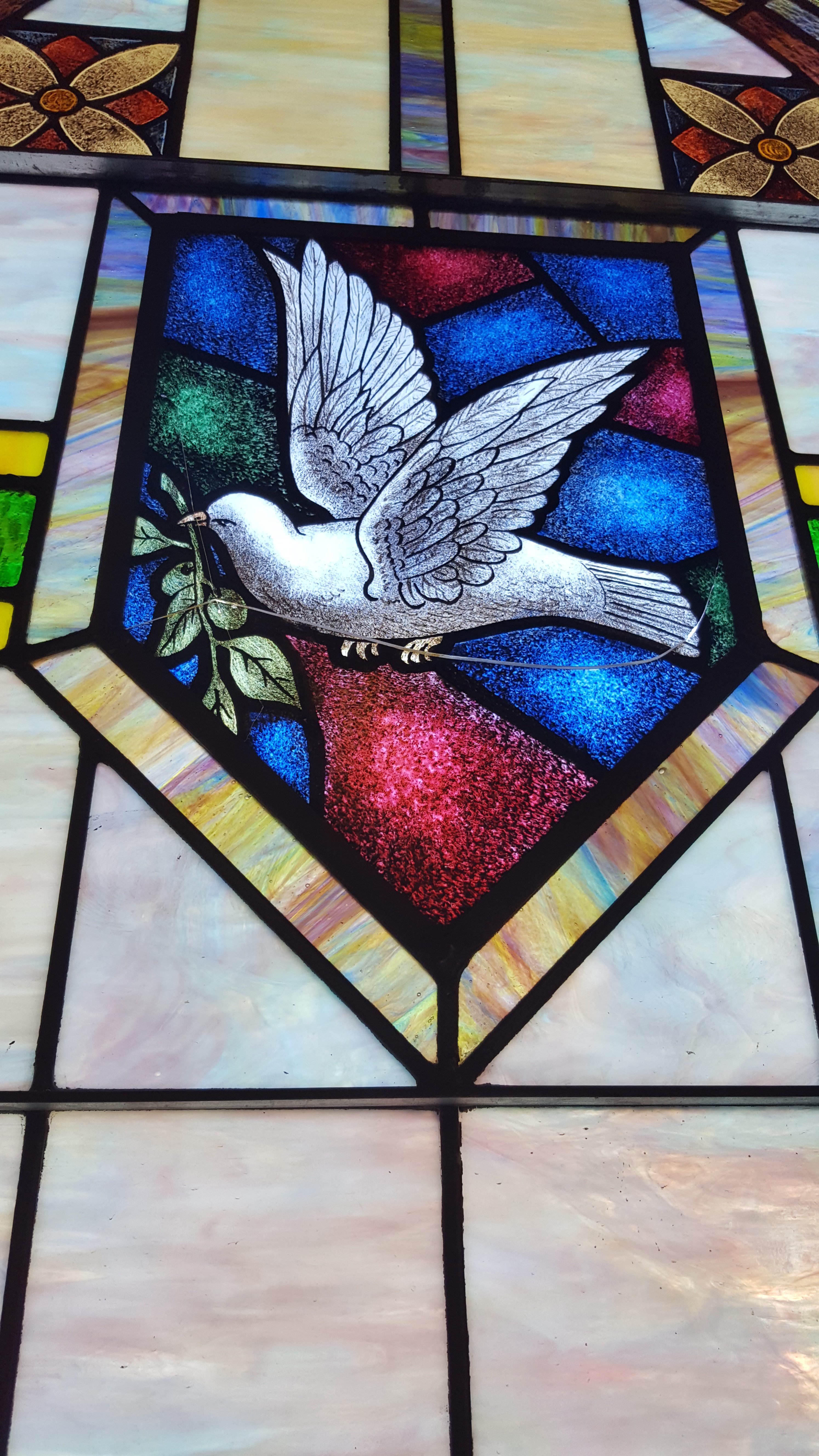 little rock church stained glass restoration