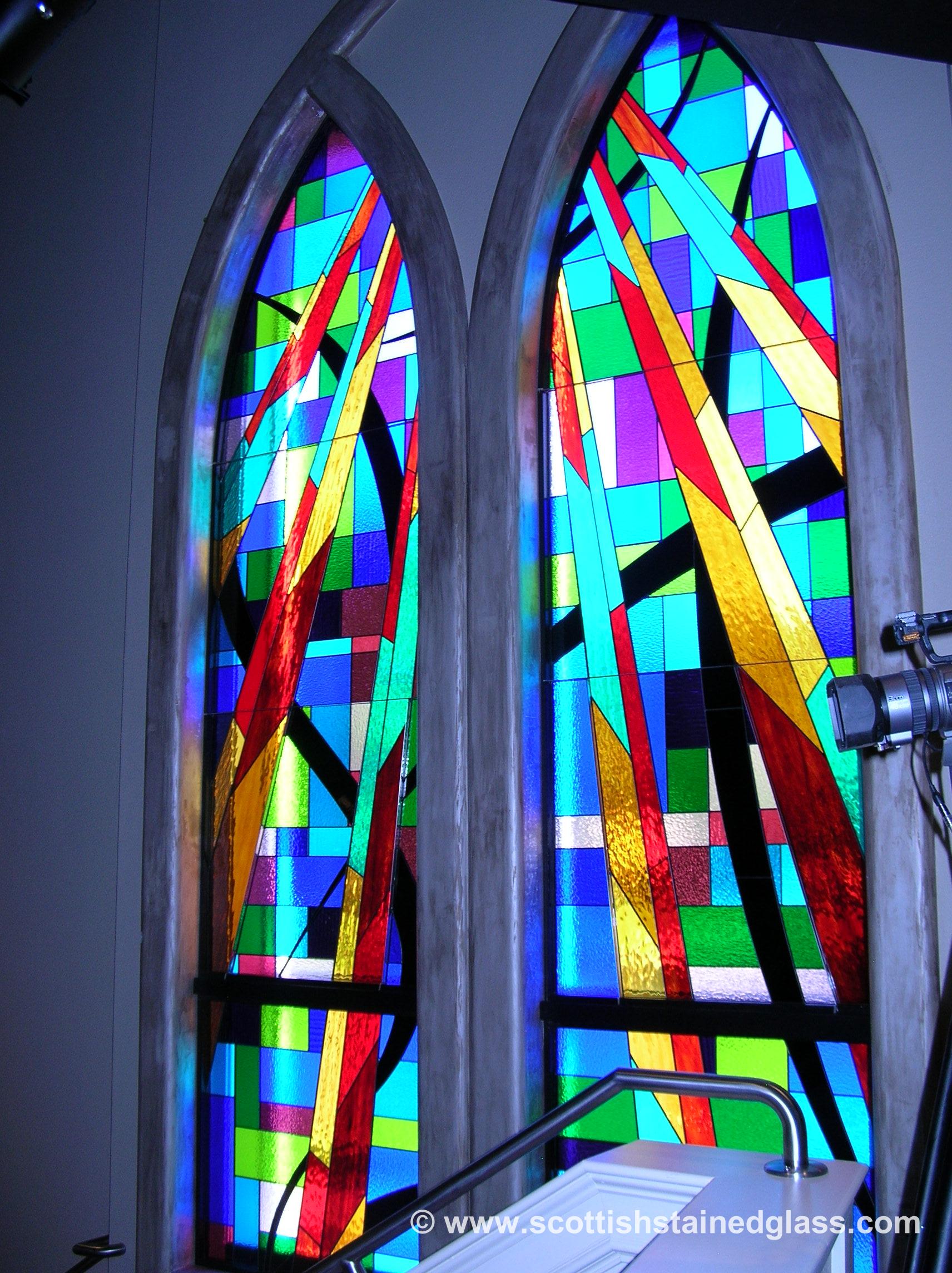 stained glass restoration church