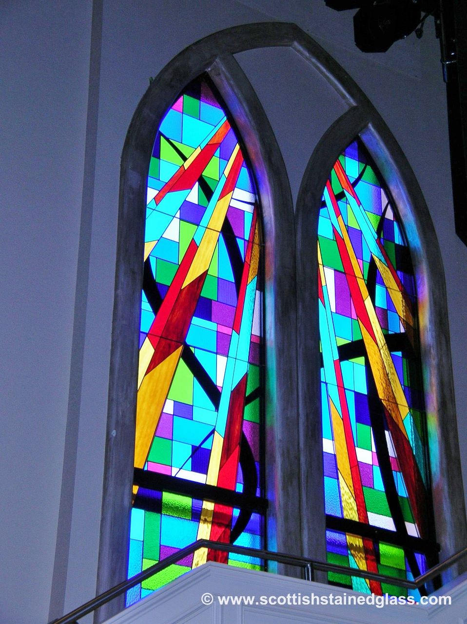 synagogue stained glass restoration