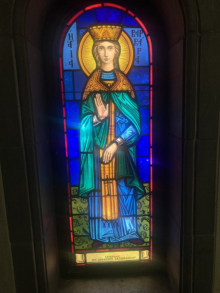 holy trinity holy cross orthodox church stained glass restoration