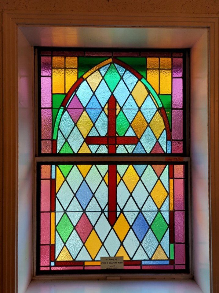 hopewell stained glass repair church holly springs