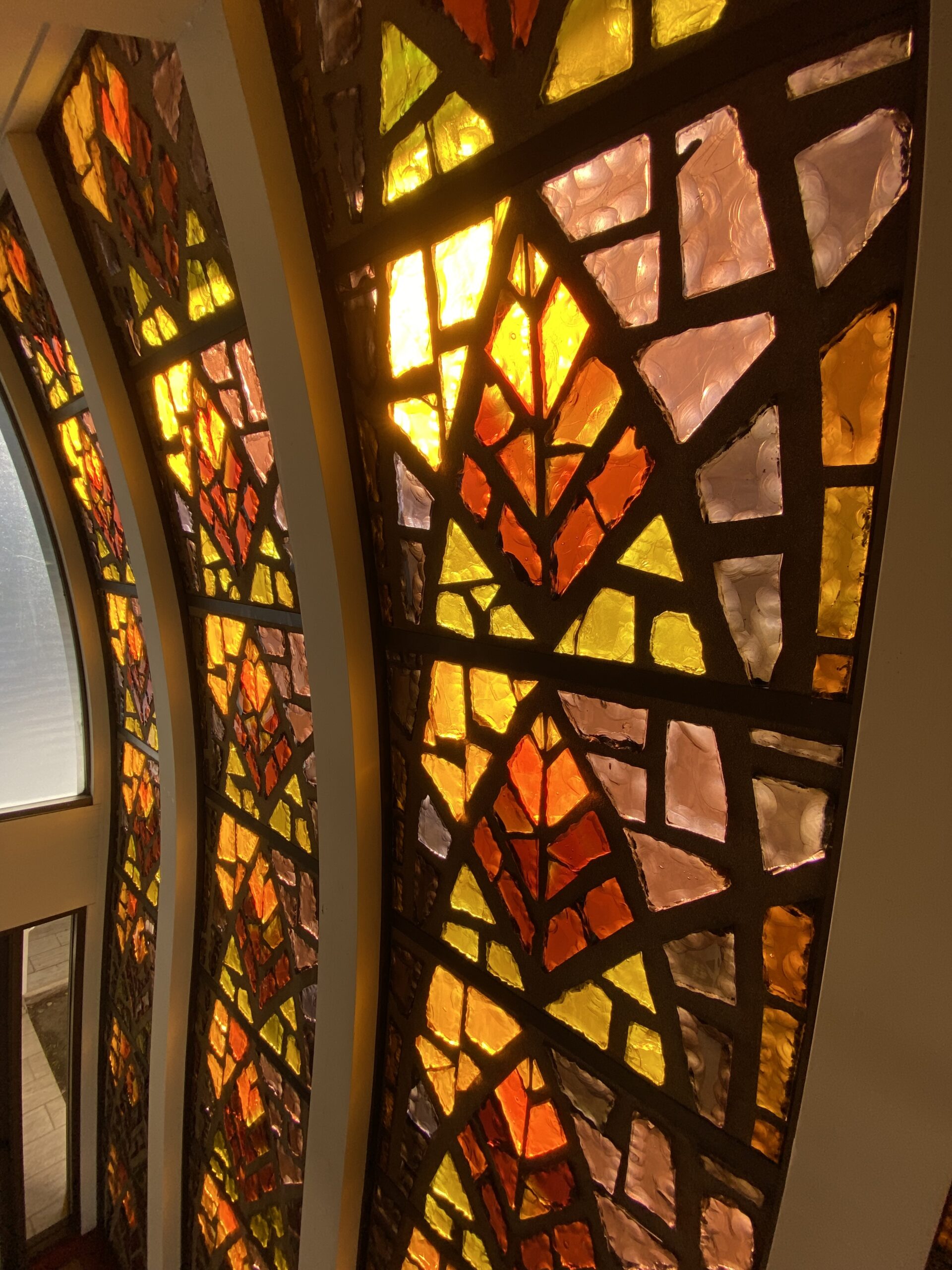rose hills chapel stained glass repair