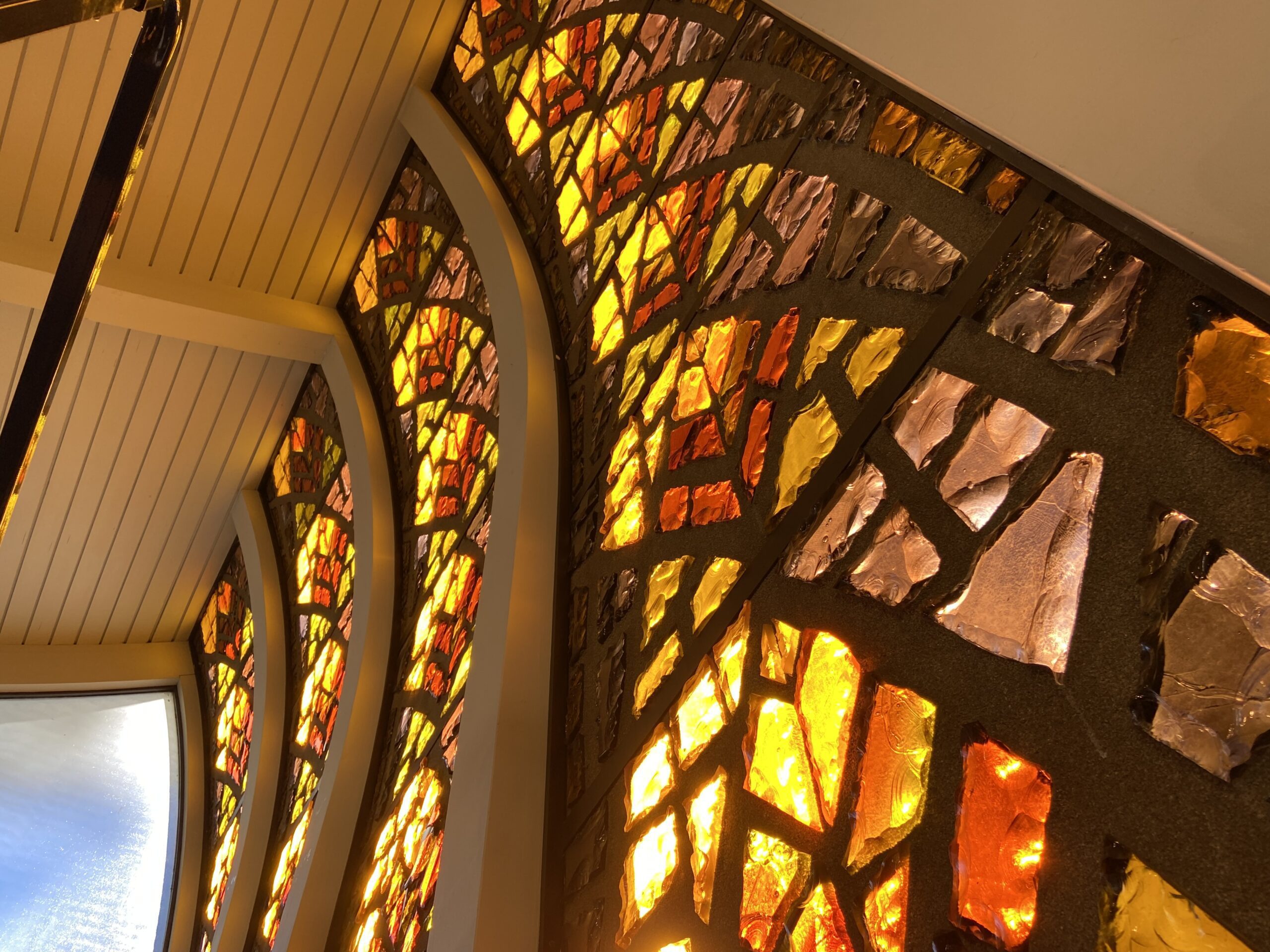 rose hills memorial chapel stained glass restoration