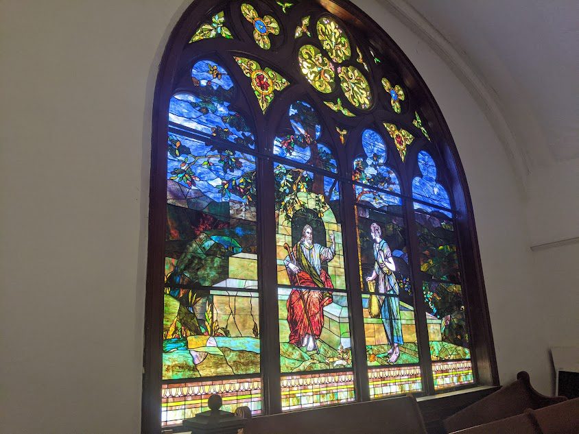 historic church stained glass repair kokomo